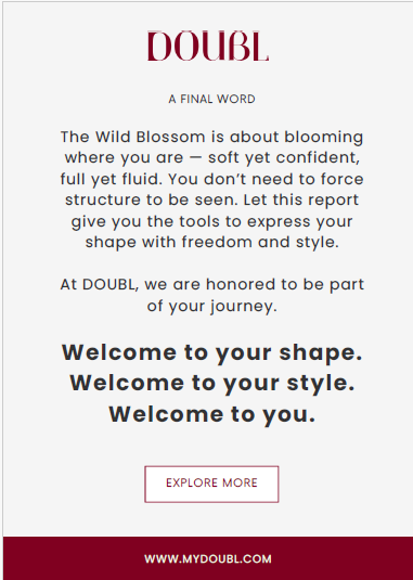 MyDETAIL Style Report