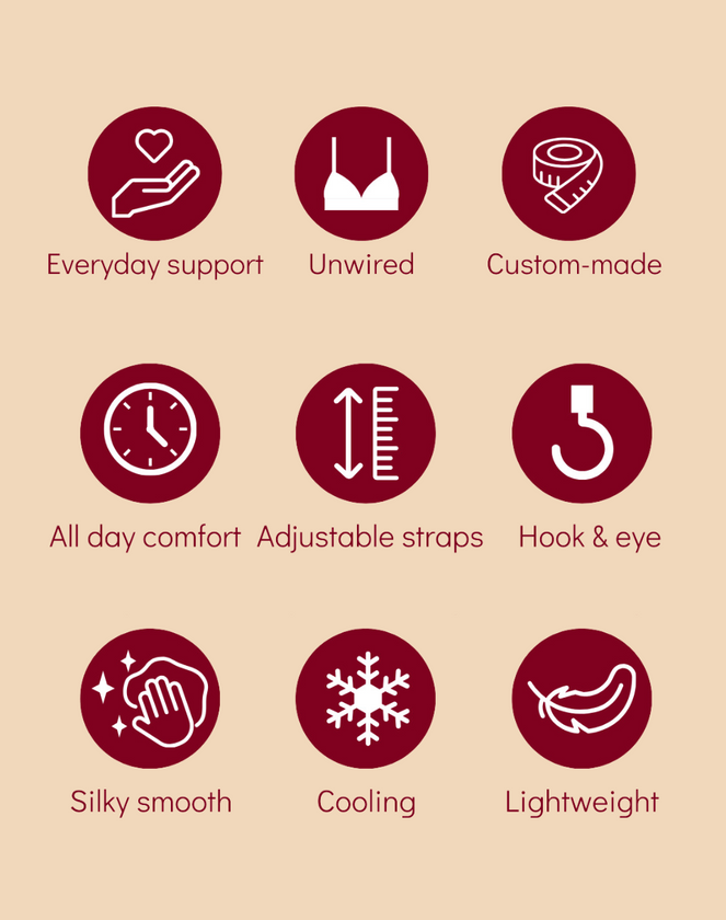 model_1_name wearing merlot bra - Image 6